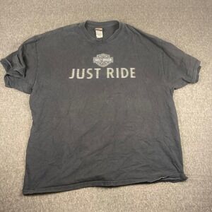 Vintage Harley Davidson T Shirt 3XL San Francisco Fisherman's Wharf Just Ride
